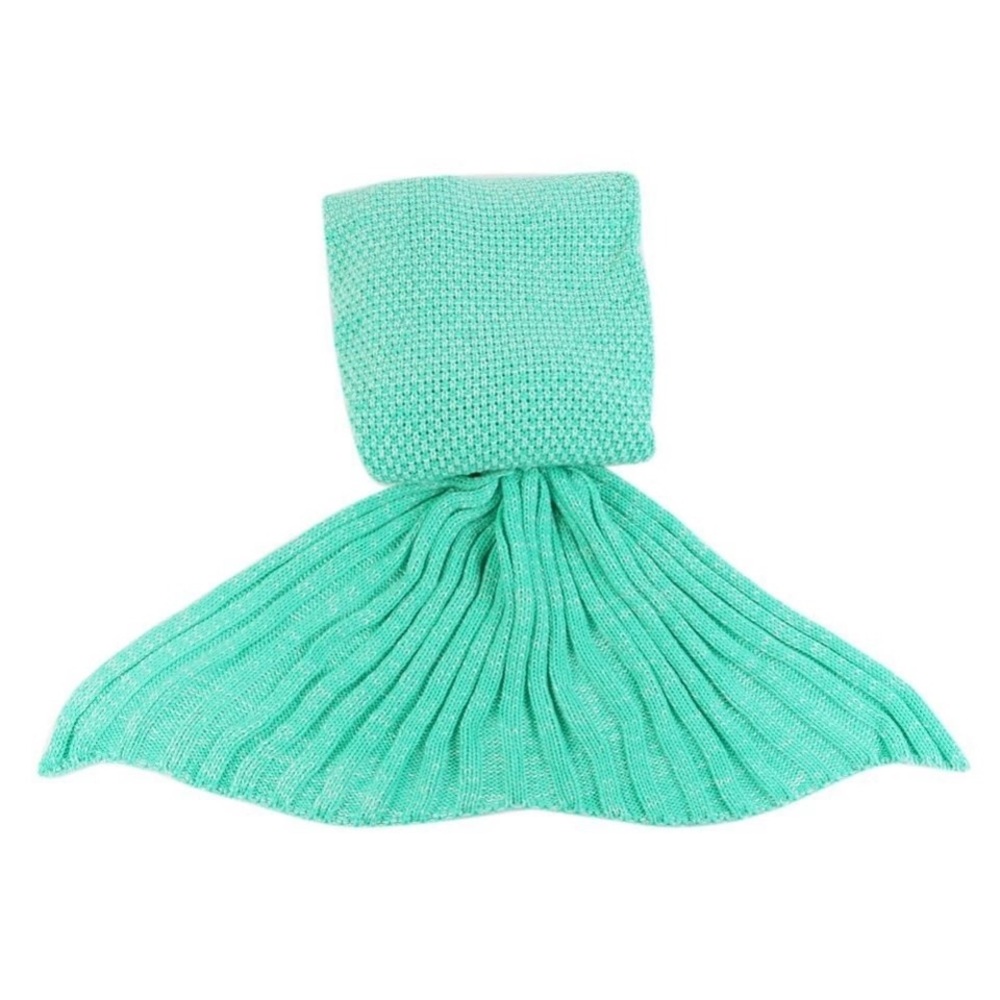 Magic Sofa Kids Knitted Mermaid Blanket - Picture 7 of 7